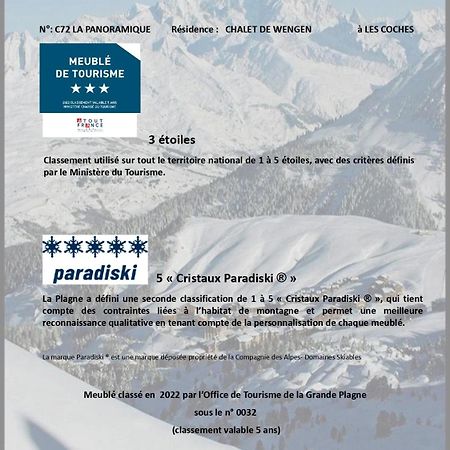 Les Chalets De Wengen - La Panoramique Ла-Плань Экстерьер фото